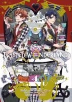 Twisted-Wonderland T.4 Zdarzenia w Heartslabyulu. Autor: Wakana Hazuki, Sumire Kowono, Jacek Drewnowski. SmakLiter.pl Okładka książki Twisted-Wonderland T.4 Zdarzenia w Heartslabyulu