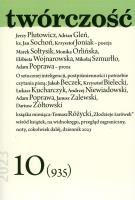 Okładka książki Twórczość 10/2023