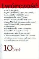 Twórczość 10/2024. Autor:   Praca zbiorowa. SmakLiter.pl Okładka książki Twórczość 10/2024