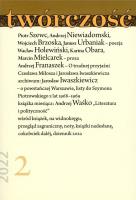 Okładka książki Twórczość 2/2022