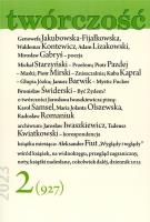 Okładka książki Twórczość 2/2023