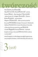Okładka książki Twórczość 3/2023