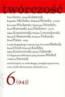 Twórczość 6/2024. Autor:   Praca zbiorowa. SmakLiter.pl Okładka książki Twórczość 6/2024