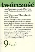 Okładka książki Twórczość 9/2023