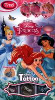 Opakowanie Tytoo Brokatowe tatuaże Disney Księżniczki