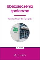 Ubezpieczenia społeczne. Autor: Opracowanie zbiorowe. SmakLiter.pl Okładka książki Ubezpieczenia społeczne