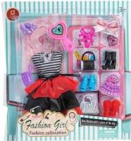 Ubranka dla lalki mix. Wydawca: Anek. SmakLiter.pl Opakowanie Ubranka dla lalki mix