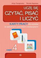 Okładka książki Uczę się czytać, pisać i liczyć KP cz.4 w.2023