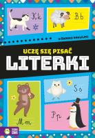 Uczę się pisać. Literki. Autor: brak autora, Magda Malicka. SmakLiter.pl Okładka książki Uczę się pisać. Literki