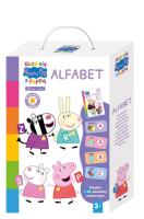 Okładka książki Uczę się z Peppą. Alfabet