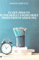 Uczeń zdolny w polskiej i angielskiej... Autor: Marcin Gierczyk. SmakLiter.pl Okładka książki Uczeń zdolny w polskiej i angielskiej..