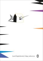 Udając jednorożce. Autor: Jacek Napiórkowski. SmakLiter.pl Okładka książki Udając jednorożce