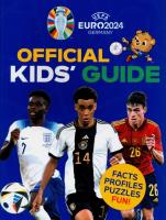 UEFA EURO 2024 Official Kids'. Autor: Pettman Kevin. SmakLiter.pl Okładka książki UEFA EURO 2024 Official Kids'
