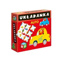 Układanka Auta. Wydawca: MULTIGRA. SmakLiter.pl Opakowanie Układanka Auta
