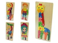Opakowanie Układanka drewniana MIX