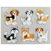 Opakowanie Układanka drewniana Psy SPW83806AN01