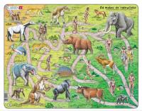 Opakowanie Układanka Droga od małpy do człowieka 83 elementy