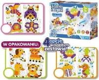 Układanka kreatywna E-Edu 120el mix. Wydawca: Artyk. SmakLiter.pl Opakowanie Układanka kreatywna E-Edu 120el mix