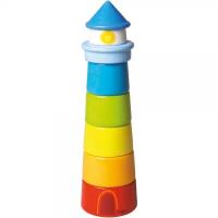 Układanka Latarnia morska. Wydawca: Haba. SmakLiter.pl Opakowanie Układanka Latarnia morska