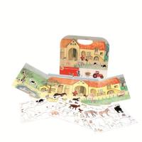 Układanka, magnetyczna gra Farma. Wydawca: Toyki. SmakLiter.pl Opakowanie Układanka, magnetyczna gra Farma