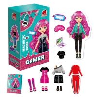 Układanka magnetyczna Gracz. Wydawca: Roter Kafer. SmakLiter.pl Opakowanie Układanka magnetyczna Gracz