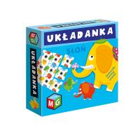 Układanka Słoń. Wydawca: MULTIGRA. SmakLiter.pl Opakowanie Układanka Słoń