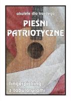 Ukulele dla każdego. Pieśni patriotyczne. Autor: M. Pawełek. SmakLiter.pl Okładka książki Ukulele dla każdego. Pieśni patriotyczne