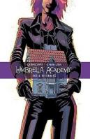 Umbrella Academy T.3 Hotel Niepamięć. Autor: Way Gerard. SmakLiter.pl Okładka książki Umbrella Academy T.3 Hotel Niepamięć