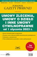 Umowy zlecenia,umowy o dzieło i inne umowy cywilnoprawne od 1 stycznia 2023 r.. Autor:   Praca zbiorowa. SmakLiter.pl Okładka książki Umowy zlecenia,umowy o dzieło i inne umowy cywilnoprawne od 1 stycznia 2023 r.