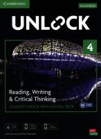 Unlock Level 4 Reading, Writing and Critical Thinking Student's Book with Digital Pack. Autor: Sowton Chris, Kennedy Alan S.. SmakLiter.pl Okładka książki Unlock Level 4 Reading, Writing and Critical Thinking Student's Book with Digital Pack