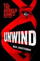 UNWIND. Autor: Shusterman Neal. SmakLiter.pl Okładka książki UNWIND