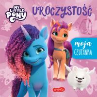 Uroczystość. My Little Pony. Nowe pokolenie. Moja czytanka. Autor: Opracowanie zbiorowe. SmakLiter.pl Okładka książki Uroczystość. My Little Pony. Nowe pokolenie. Moja czytanka