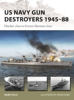 US Navy Gun Destroyers 1945-88. Autor: Stille Mark. SmakLiter.pl Okładka książki US Navy Gun Destroyers 1945-88