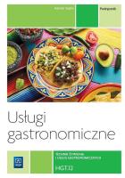 Usługi gastronomiczne HGT.12. Autor: Szajna Renata. SmakLiter.pl Okładka książki Usługi gastronomiczne HGT.12