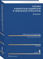 Ustawa o kosztach sądowych w sprawach cywilnych. Autor: Uliasz Marcin, Feliga Przemysław. SmakLiter.pl Okładka książki Ustawa o kosztach sądowych w sprawach cywilnych