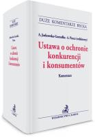 Okładka książki Ustawa o ochronie konkurencji i konsumentów