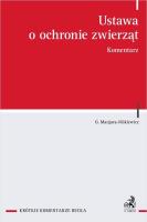 Opakowanie Ustawa o ochronie zwierząt. Komentarz