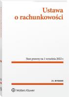 Ustawa o rachunkowości. Przepisy. Autor: Opracowanie zbiorowe. SmakLiter.pl Okładka książki Ustawa o rachunkowości. Przepisy