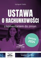 Ustawa o rachunkowości z komentarzem do zmian. Autor: Gyngyvr Takts. SmakLiter.pl Okładka książki Ustawa o rachunkowości z komentarzem do zmian