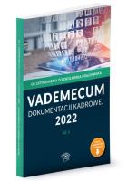 Opakowanie Vademecum dokumentacji kadrowej Część 1 2022
