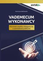 Vademecum wykonawcy.. Autor: Bełdowska Katarzyna. SmakLiter.pl Okładka książki Vademecum wykonawcy.