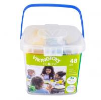 Opakowanie Viking Toys Ecoline Wiaderko z naczyniami 48 elementów