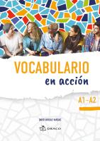 Vocabulario en acción. Autor:   Praca zbiorowa. SmakLiter.pl Okładka książki Vocabulario en acción