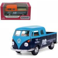 Volkswagen bus double Pickup 1:34 MIX. Wydawca: Kinsmart. SmakLiter.pl Opakowanie Volkswagen bus double Pickup 1:34 MIX