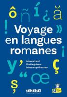 Voyage en langues romanes. Autor: Gouelleu Marie, Frequelin Magosha. SmakLiter.pl Okładka książki Voyage en langues romanes