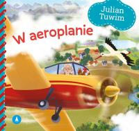 W aeroplanie. Autor: Julian Tuwim, Kazimierz Wasilewski. SmakLiter.pl Okładka książki W aeroplanie