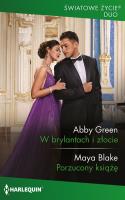 W brylantach i złocie. Autor: Green Abby, Blake Maya. SmakLiter.pl Okładka książki W brylantach i złocie