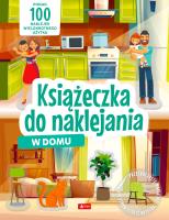 Okładka książki W domu. Książeczka do naklejania