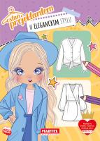 W eleganckim stylu. Zostań projektantem. Autor: Katarzyna Salamon. SmakLiter.pl Okładka książki W eleganckim stylu. Zostań projektantem