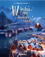 W jedną noc dookoła świata. Autor: małgorzata Starosta. SmakLiter.pl Okładka książki W jedną noc dookoła świata